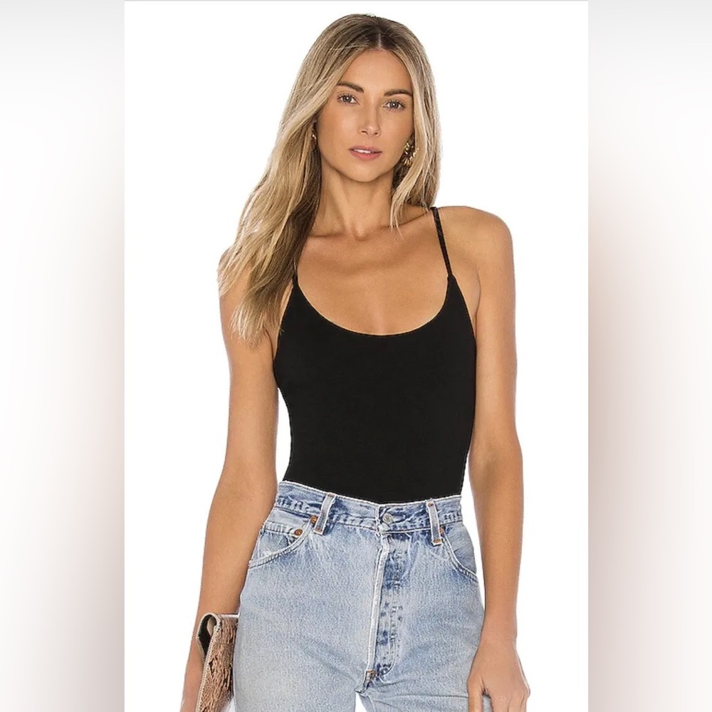 Lovers+friends revolve xs black bodysuit